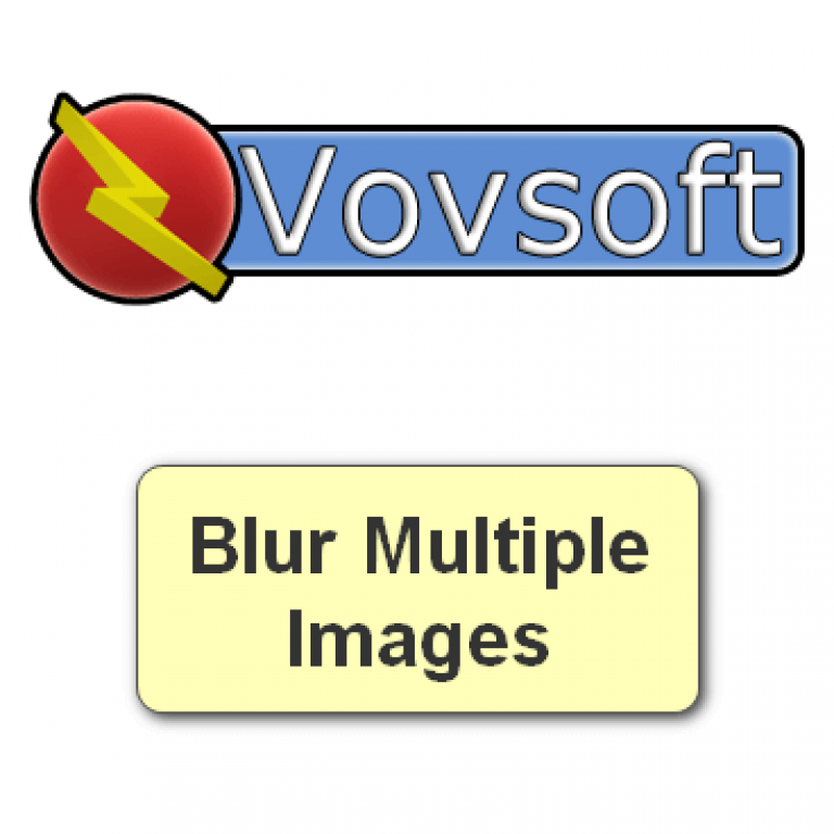 Vovsoft Blur Multiple Images Giveaway: Lifetime License