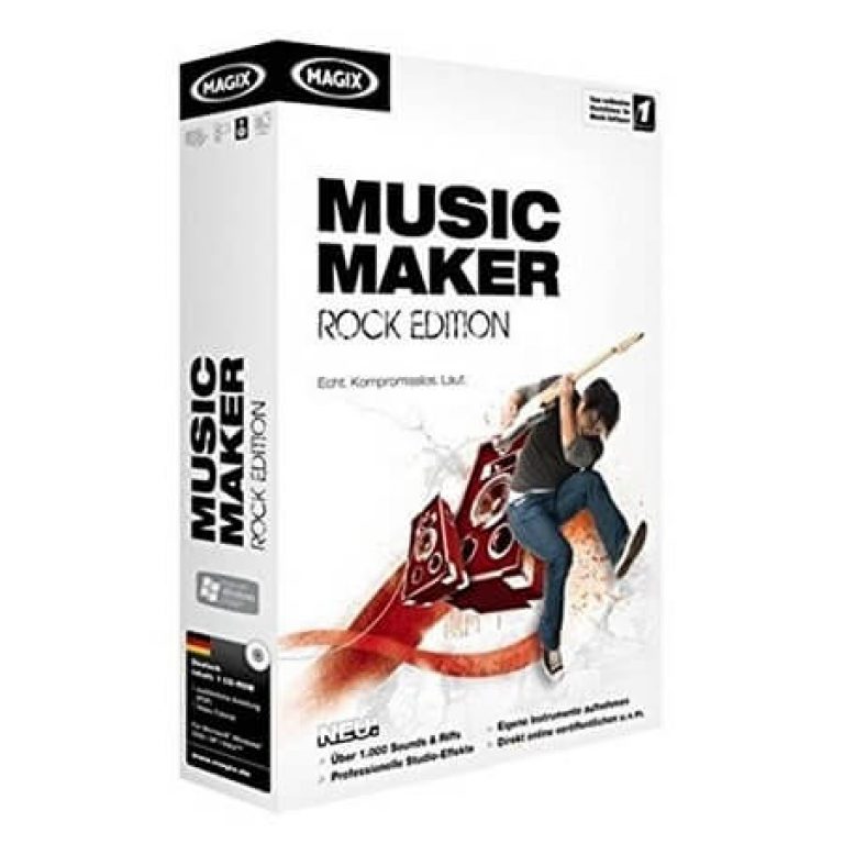 MAGIX Music Maker Rock Edition