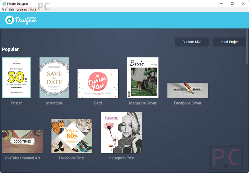 fotojet designer giveaway screenshot FotoJet Designer Giveaway Screenshot