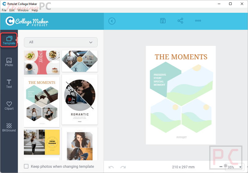 template fotojet collage maker template fotojet collage maker