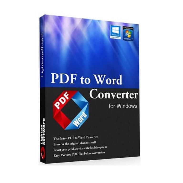 Lighten PDF to Word Converter