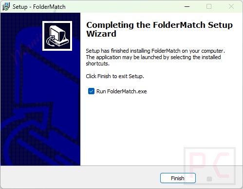 foldermatch installtion