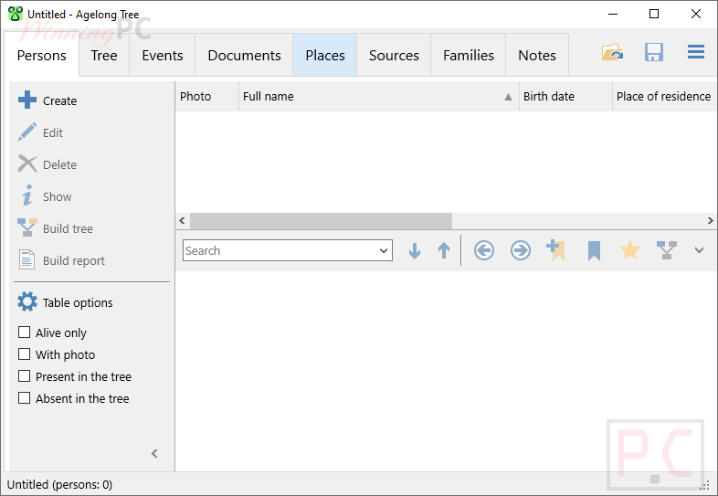 agelong tree screenshot Agelong Tree Screenshot
