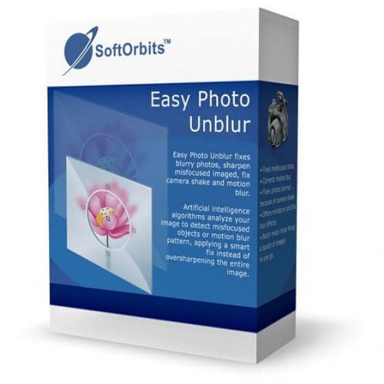 SoftOrbits Easy Photo Unblur