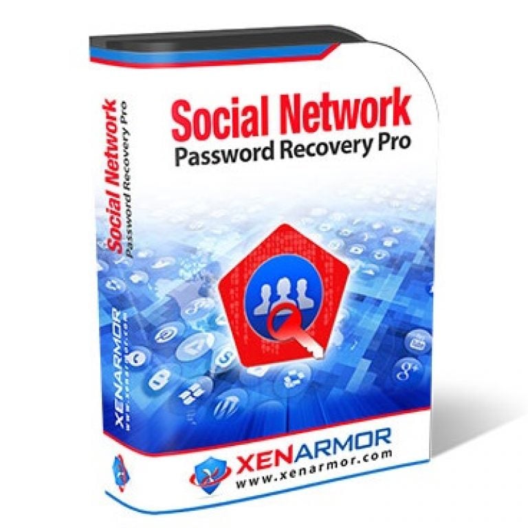 XenArmor Social Password Recovery Pro