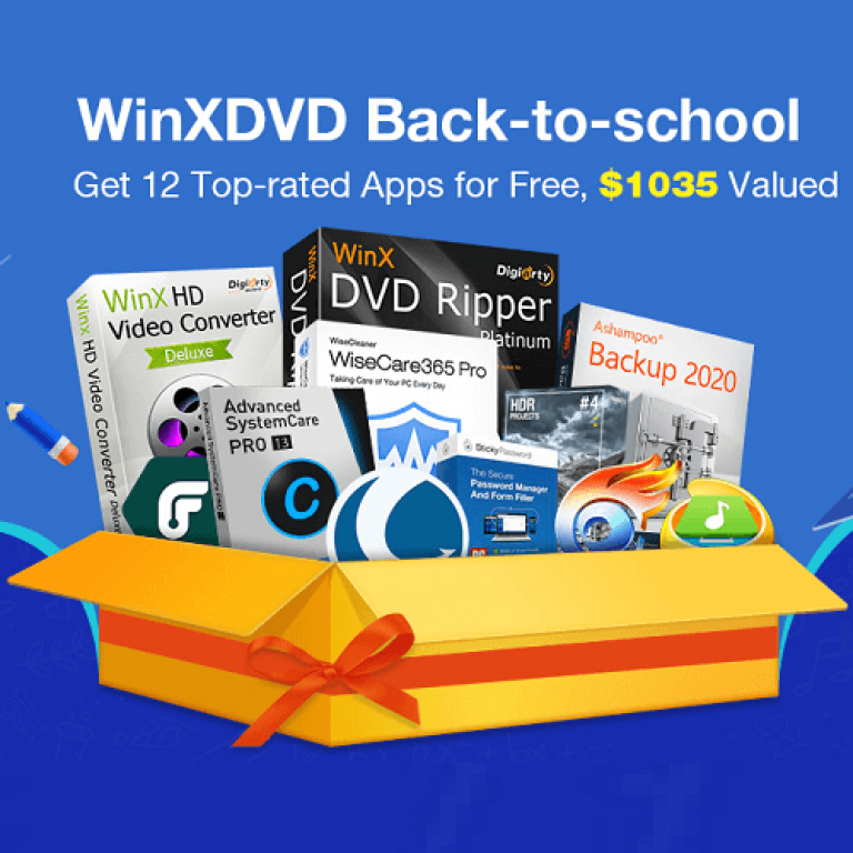 WinXDVD Back to School Giveaway