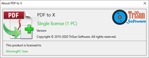 Trisun Pdf To X License Key Full Free