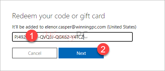 the umbrella redeem code