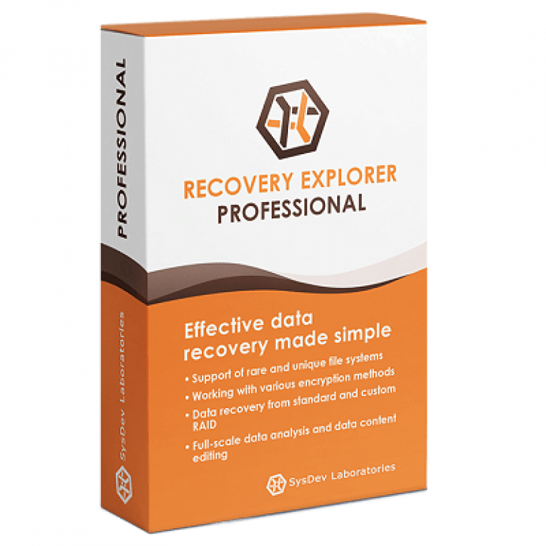 Recovery Explorer Professional