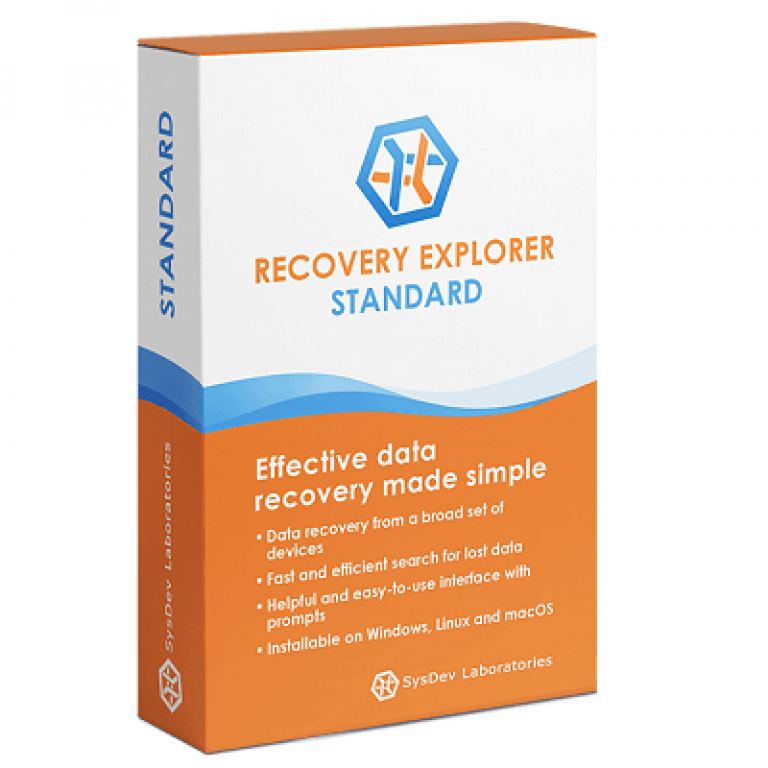 Recovery Explorer Standard