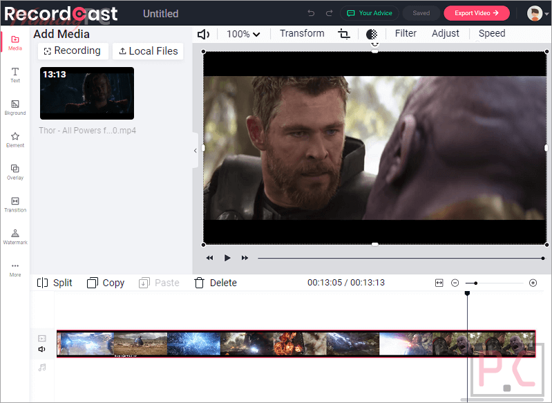 Add Media RecordCast Add Media RecordCast