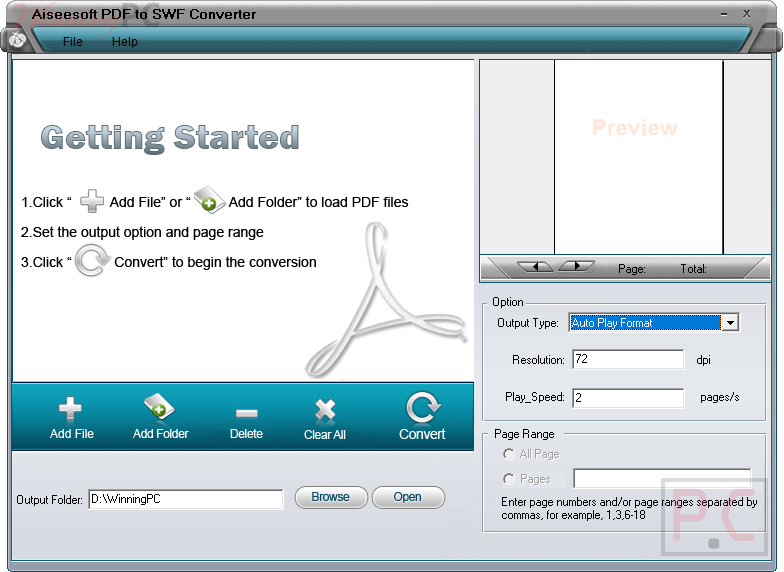 aiseesoft pdf to swf converter screenshot Aiseesoft PDF to SWF Converter Coupon Code Free Key