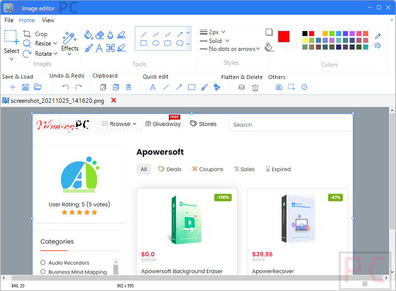 image editor apowersoft screen capture pro image editor apowersoft screen capture pro