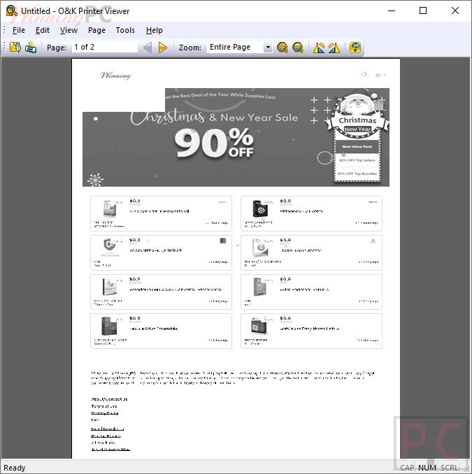 o k printer viewer screenshot o k printer viewer screenshot