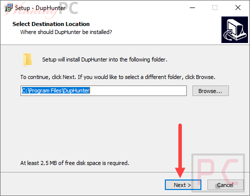 Install DupHunter Install DupHunter