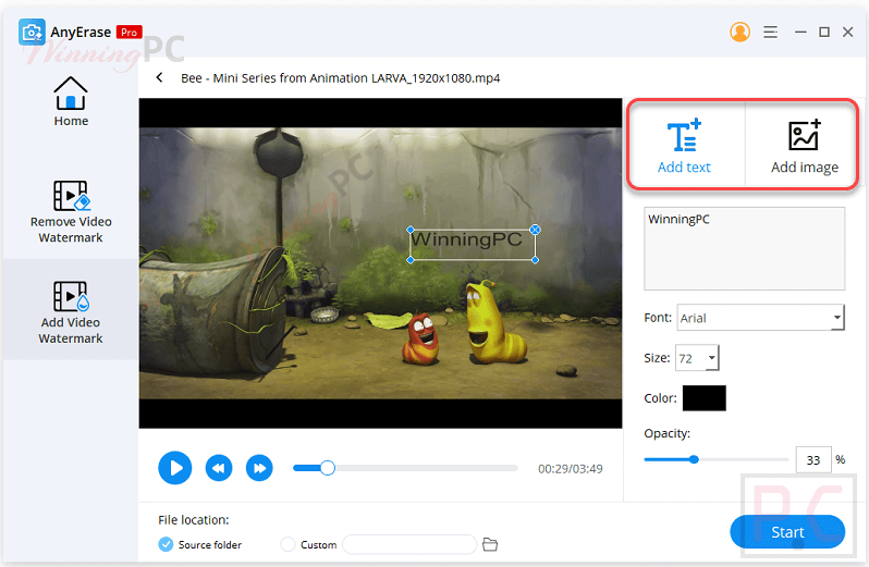 anyerase pro add video watermark anyerase pro add video watermark