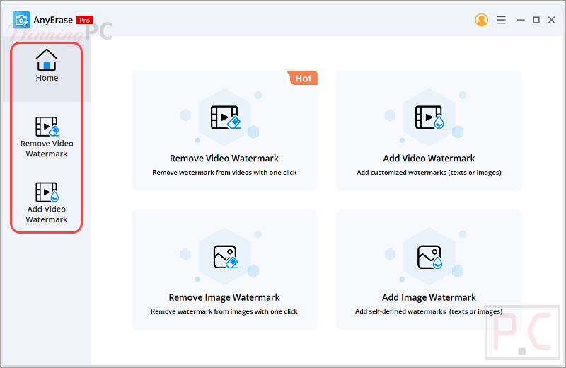 anyerase pro main screenshot anyerase pro main screenshot