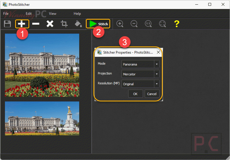 teorex photostitcher add image teorex photostitcher add image