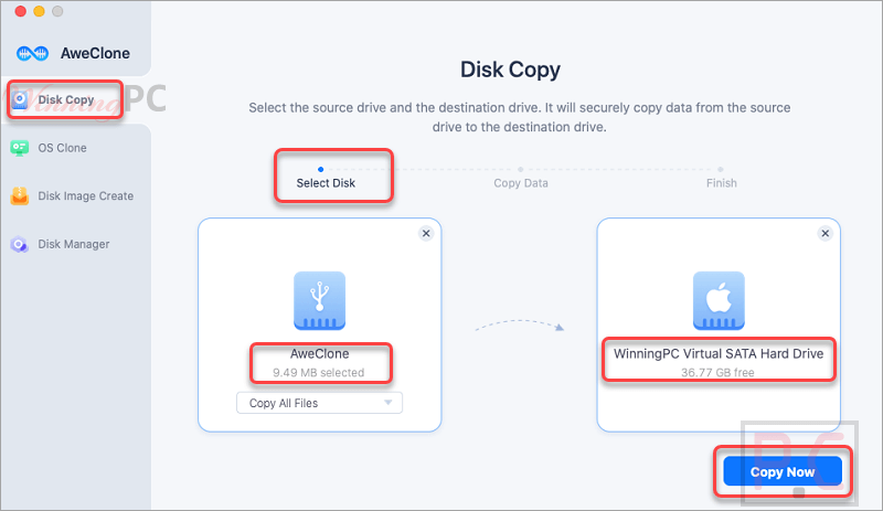 magoshare aweclone for mac disk copy magoshare aweclone for mac disk copy