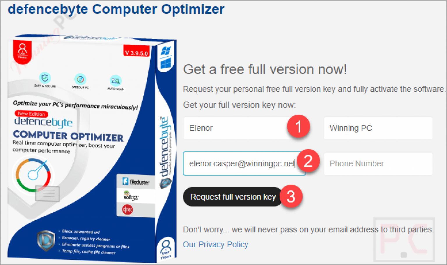 Defensebytes Computer Optimizer defencebyte Computer Optimizer License Key Free 2023
