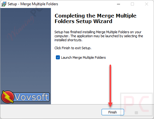 install vovsoft merge multiple folders