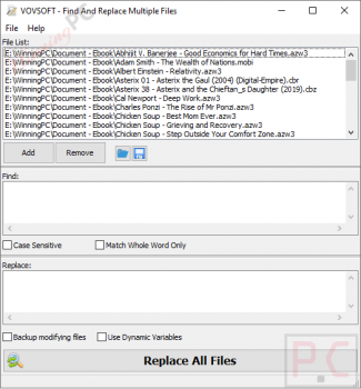 Vovsoft Find And Replace Multiple Files License Key Free