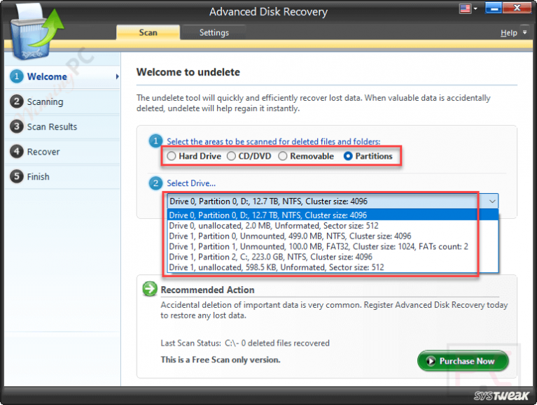 Systweak Advanced Disk Recovery 86% Coupon Code 2026