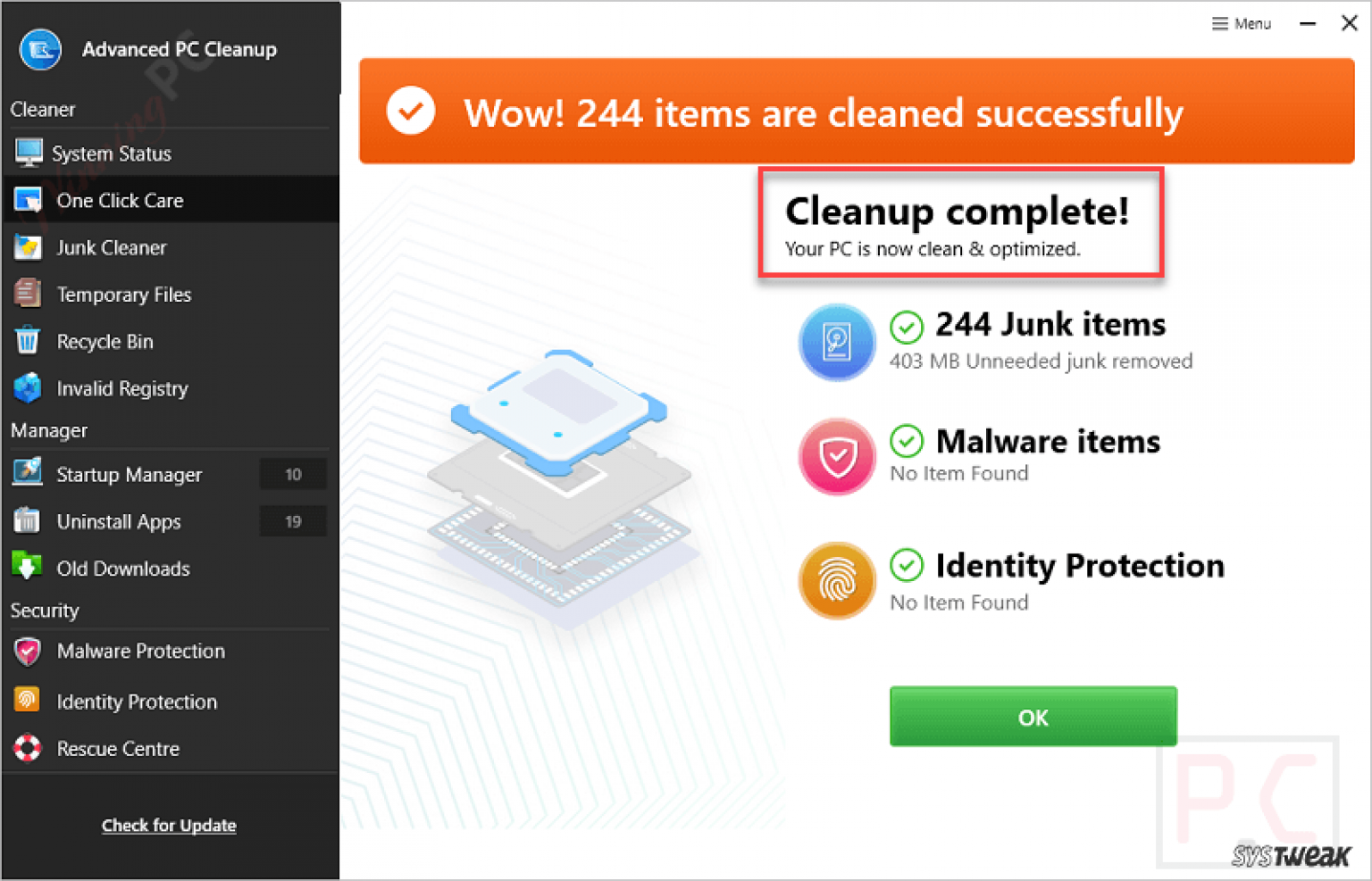 Systweak Advanced PC Cleanup 86% Off Coupon Code 2026