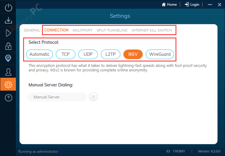 ivacy vpn settings