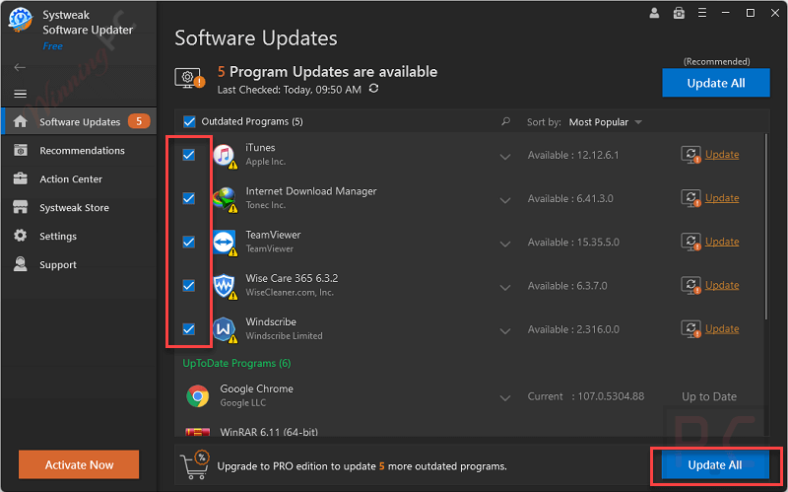 Systweak Software Updater 86% Off Coupon Code 2026