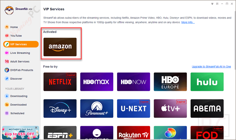 streamfab amazon downloader screenshot giveaway streamfab amazon downloader screenshot giveaway