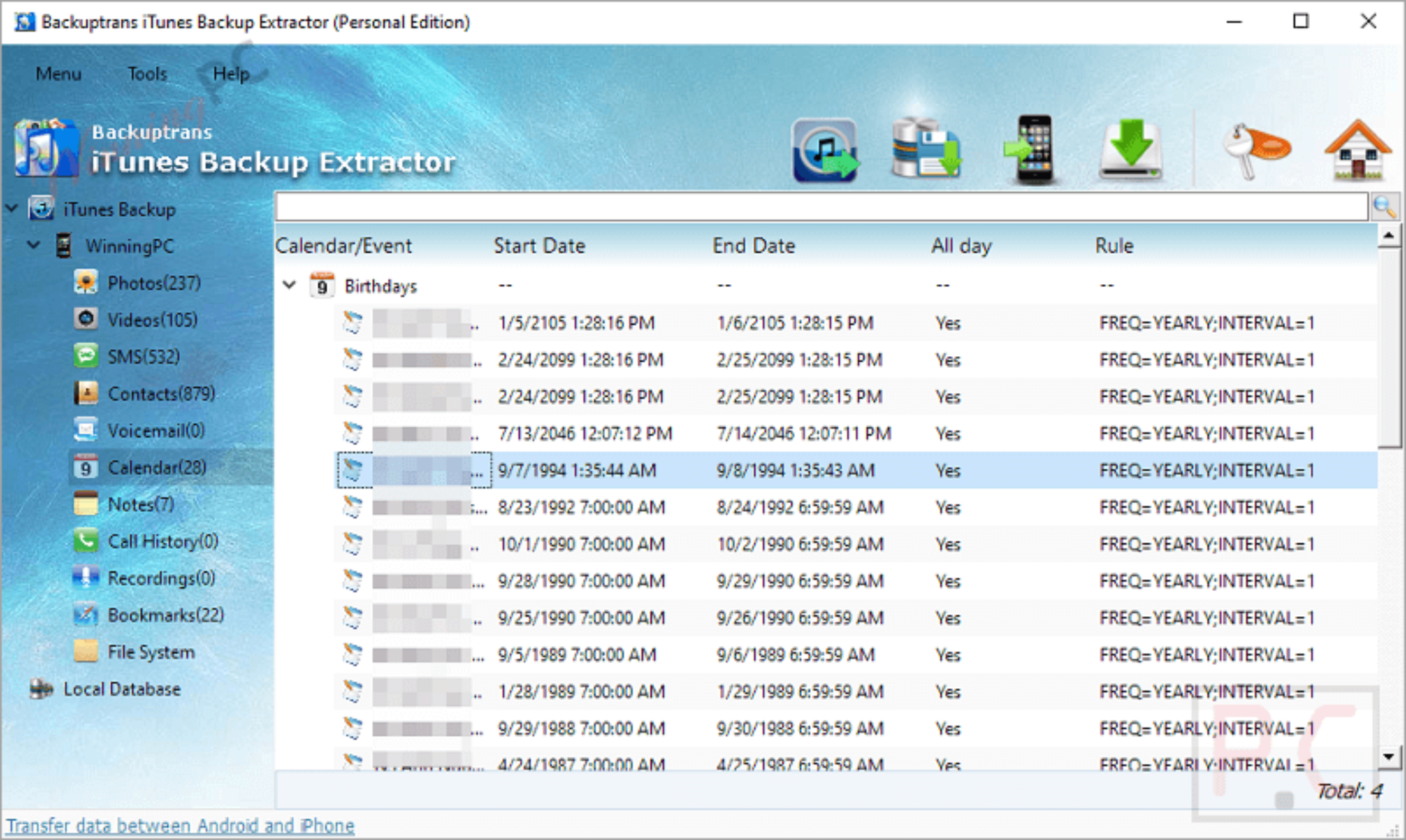 Backuptrans iTunes Backup Extractor 41% Off Coupon Code