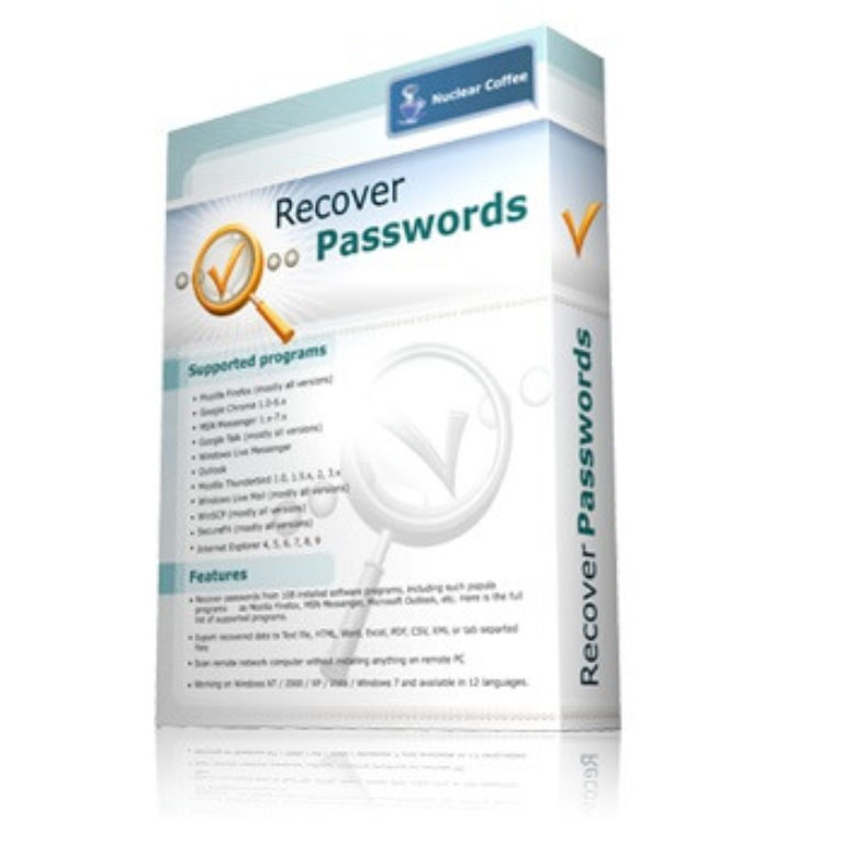 Nulear Coffee Recover Passwords
