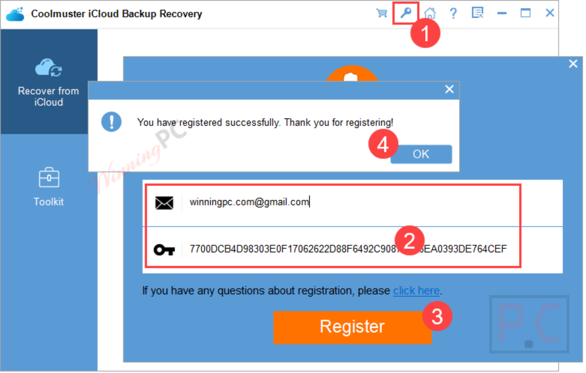 Coolmuster iCloud Backup Recovery Free License Code 2024