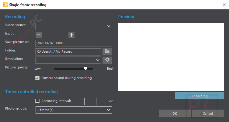 single frame recording magix movie studio single frame recording magix movie studio