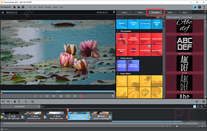 templates magix movie studio templates magix movie studio