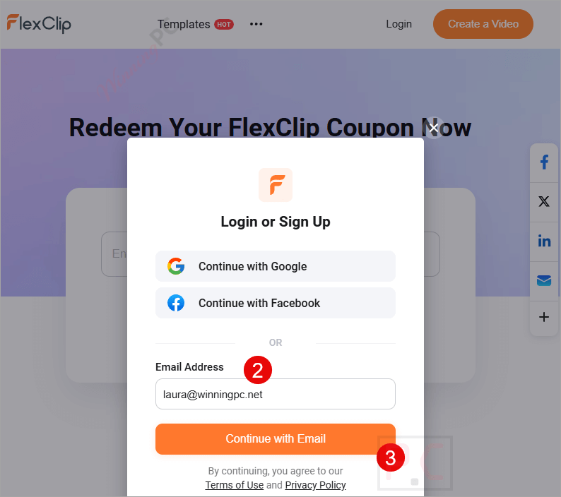 enter email address flexclip ai enter email address flexclip ai