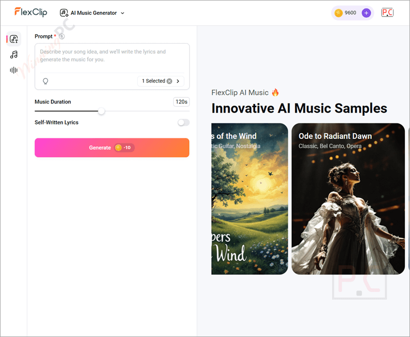 flexclip ai music generator flexclip ai music generator