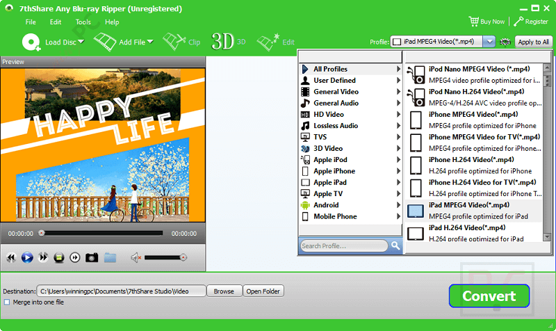 format 7thshare any blu ray ripper format 7thshare any blu ray ripper