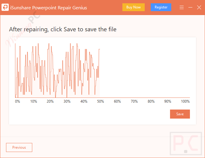 rapairing isunshare powerpoint repair genius