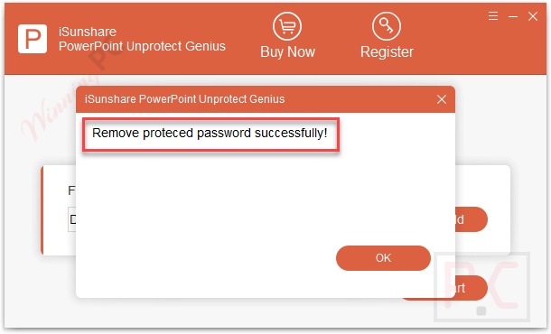 remove protected isunshare powerpoint unprotect genius