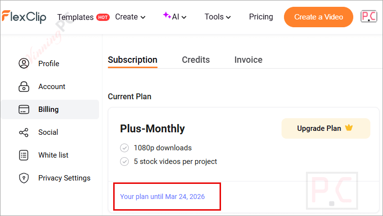 subscription flexclip ai 1 subscription flexclip ai 1