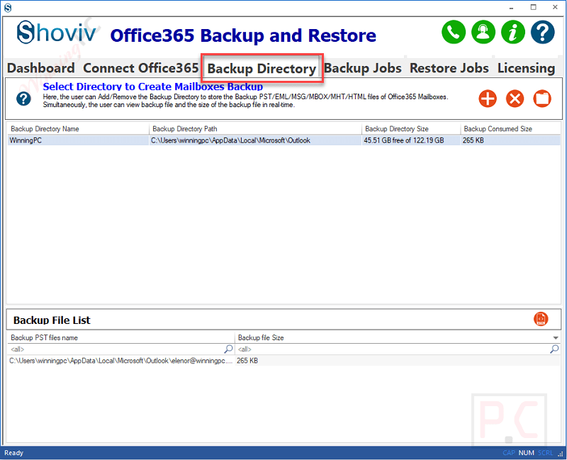 backup directory shoviv office 365 backup and restore backup directory shoviv office 365 backup and restore