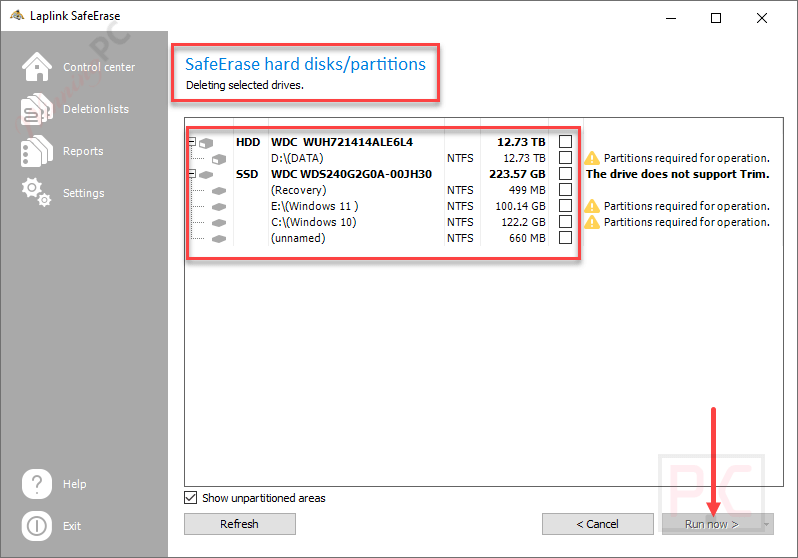 laplink safeerase hard disks partitions laplink safeerase hard disks partitions