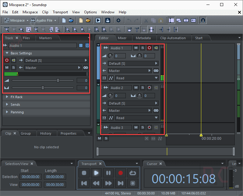 track mixing soundop audio editor track mixing soundop audio editor