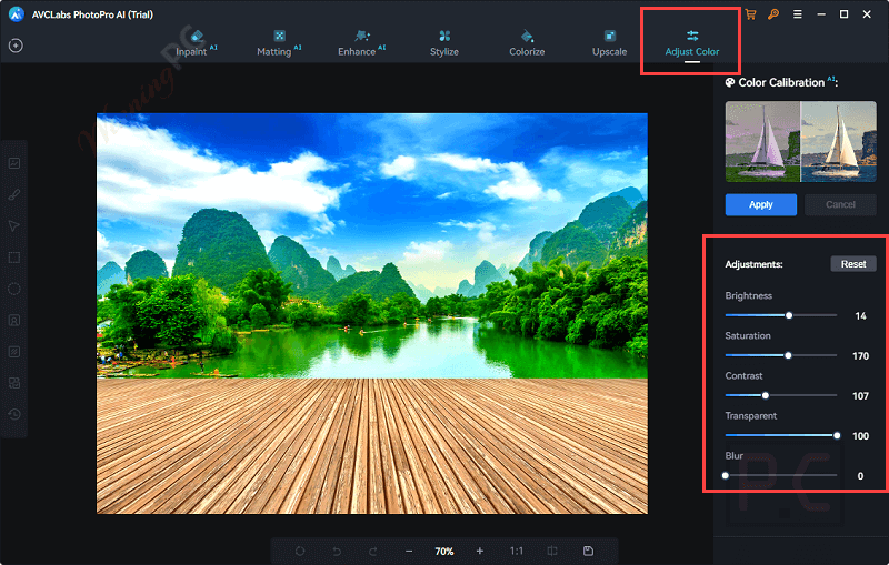 adjust color avclabs photopro ai adjust color avclabs photopro ai
