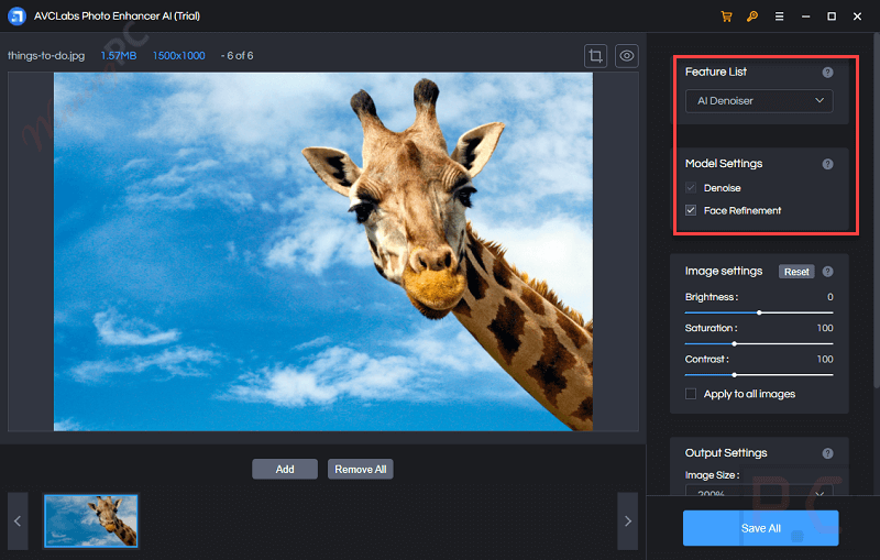 ai denoiser avclabs photo enhancer ai