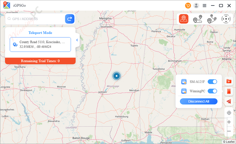 connect multiple devices itoolpaw igpsgo location changer