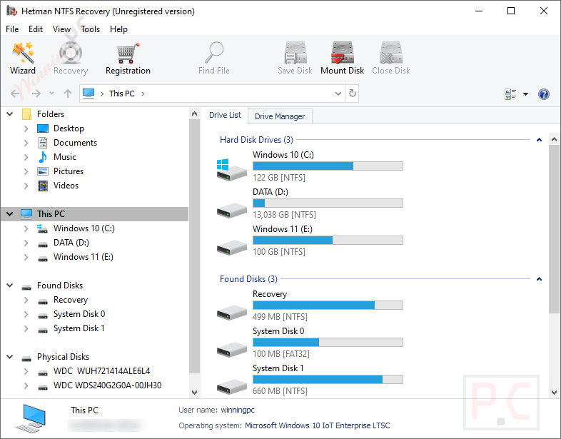 drive list hetman ntfs recovery drive list hetman ntfs recovery