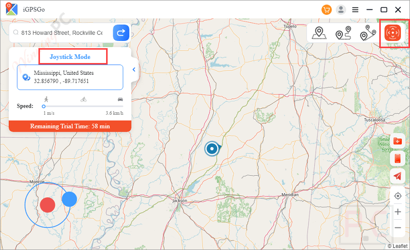joystick mode itoolpaw igpsgo location changer